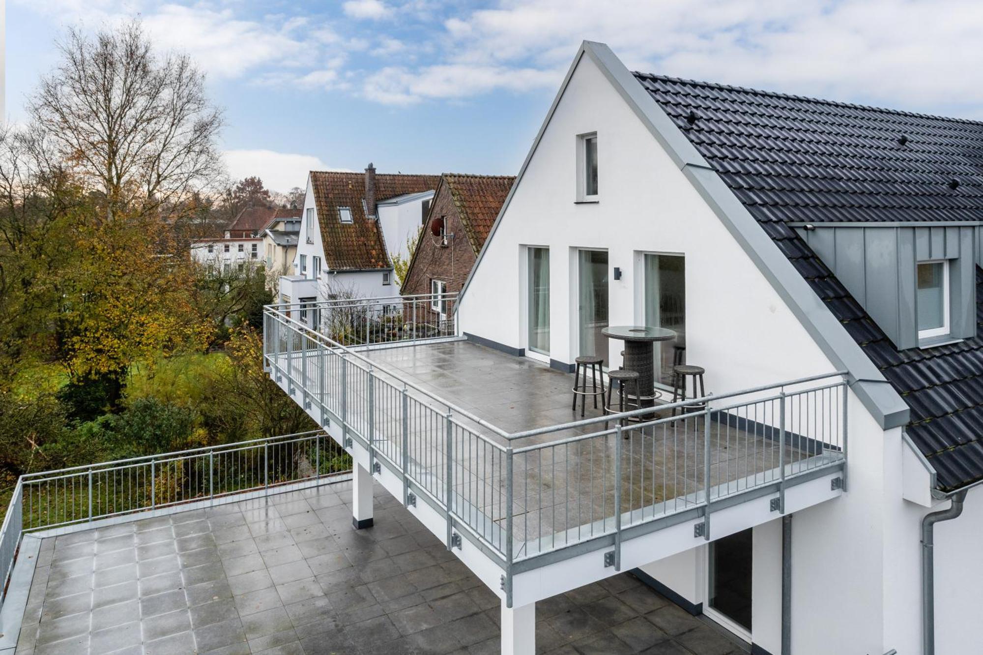 Appartamento Penthouse Am Marschweg Oldenburg Esterno foto